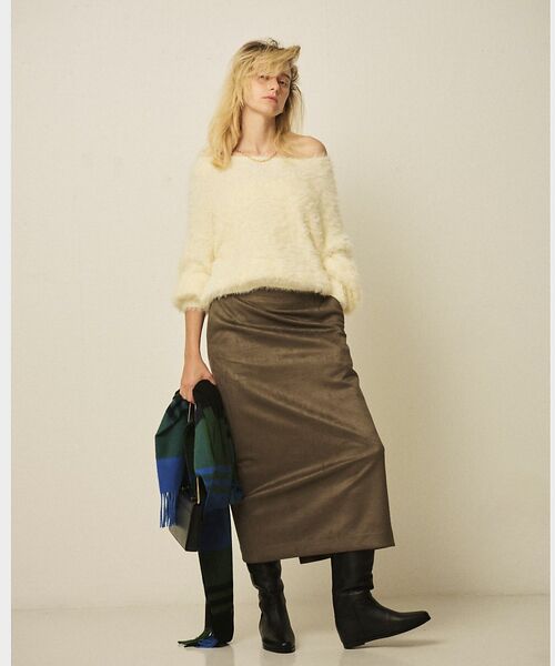 Rouge vif la cle / ルージュ・ヴィフ ラクレ マフラー・ショール・スヌード・ストール | 【定番人気】【2025AW新作】【TWEEDMILL/ツイードミル】大判ストール | 詳細26