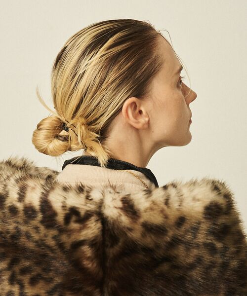 Rouge vif la cle / ルージュ・ヴィフ ラクレ マフラー・ショール・スヌード・ストール | 【HELEN MOORE/ヘレンムーア】バックル付フェイクファースカーフ / ス | 詳細15