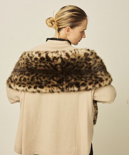 Rouge vif la cle / ルージュ・ヴィフ ラクレ マフラー・ショール・スヌード・ストール | 【HELEN MOORE/ヘレンムーア】バックル付フェイクファースカーフ / ス | 詳細17