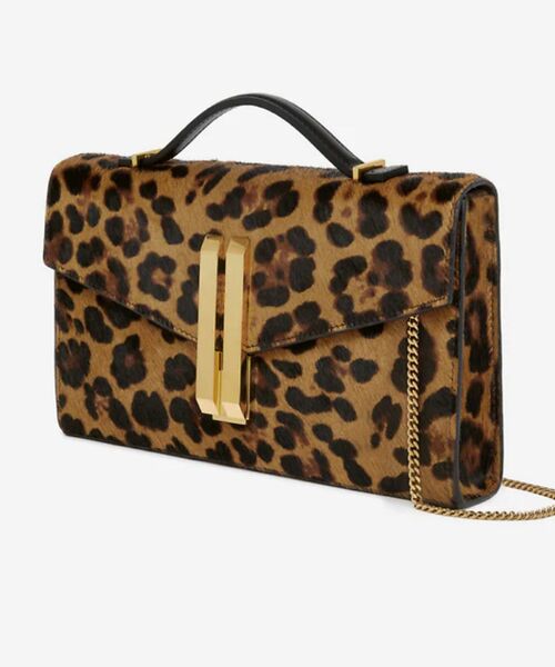 Rouge vif la cle / ルージュ・ヴィフ ラクレ ショルダーバッグ | 【DEMELLIER/デメリエー】VANCOUVER CLUTCH LE レオパ | 詳細7