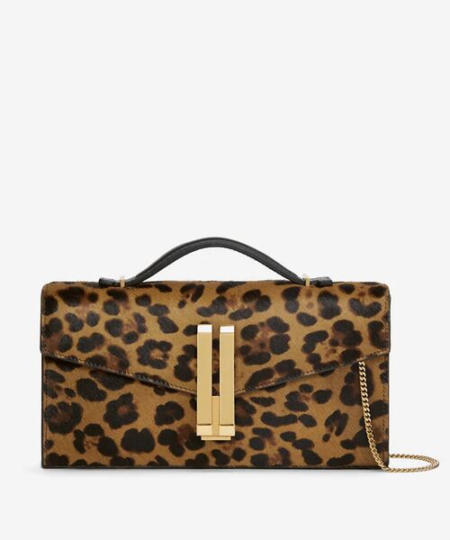 Rouge vif la cle / ルージュ・ヴィフ ラクレ ショルダーバッグ | 【DEMELLIER/デメリエー】VANCOUVER CLUTCH LE レオパ | 詳細8