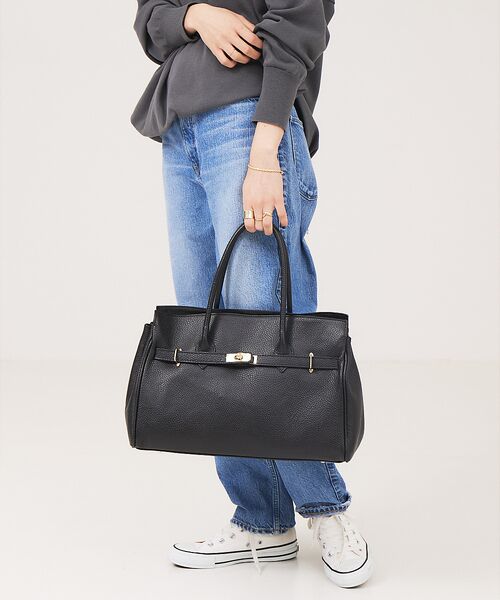 Rouge vif la cle / ルージュ・ヴィフ ラクレ トートバッグ | 【人気追加】【AULENTTI/オウレンティ】レザーベルト付トート | 詳細11