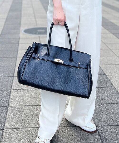 Rouge vif la cle / ルージュ・ヴィフ ラクレ トートバッグ | 【人気追加】【AULENTTI/オウレンティ】レザーベルト付トート | 詳細9