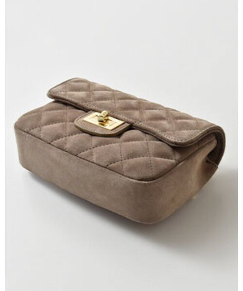 Rouge vif la cle / ルージュ・ヴィフ ラクレ ショルダーバッグ | 【新色登場】【AULENTTI/オウレンティ】チェーンスエードミニショルダー | 詳細14