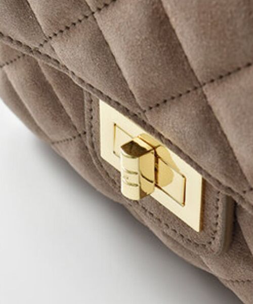 Rouge vif la cle / ルージュ・ヴィフ ラクレ ショルダーバッグ | 【新色登場】【AULENTTI/オウレンティ】チェーンスエードミニショルダー | 詳細17