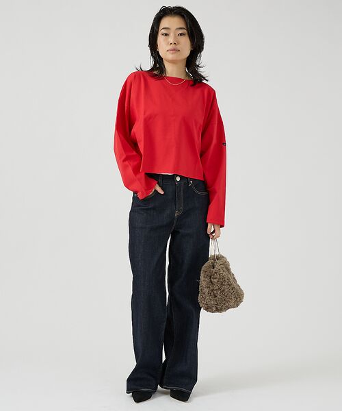 Rouge vif la cle / ルージュ・ヴィフ ラクレ ハンドバッグ | 【HELEN MOORE/ヘレンムーア】ゴールドリングフェイクファーバッグ | 詳細2