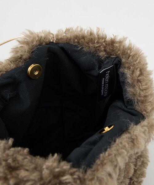 Rouge vif la cle / ルージュ・ヴィフ ラクレ ハンドバッグ | 【HELEN MOORE/ヘレンムーア】ゴールドリングフェイクファーバッグ | 詳細6