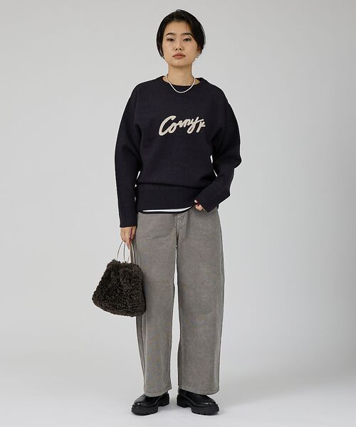 Rouge vif la cle / ルージュ・ヴィフ ラクレ ハンドバッグ | 【HELEN MOORE/ヘレンムーア】ゴールドリングフェイクファーバッグ | 詳細9