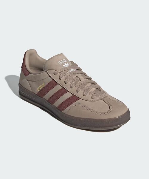 Rouge vif la cle/ルージュ・ヴィフ ラクレ 【adidas/アディダス】GAZELLE INDOOR ガゼル インドア スニ ベージュ 25 Rouge vif la cle/ルージュ・ヴィフ ラクレ 【adidas/アディダス】GAZELLE INDOOR ガゼル インドア スニ ベージュ 25