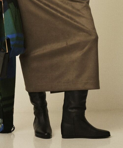 Rouge vif la cle / ルージュ・ヴィフ ラクレ ブーツ（ショート丈） | 【REMME／レメ】フラットインソールロングブーツ | 詳細1