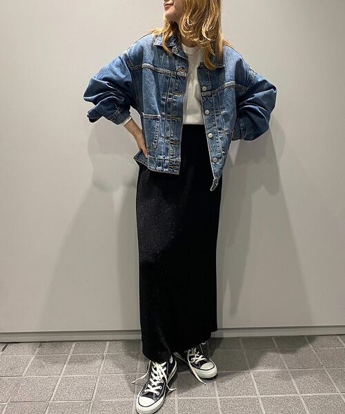 Rouge vif la cle / ルージュ・ヴィフ ラクレ Gジャン・デニムジャケット | 【Levi's/リーバイス】 BALLOON SLEEVE TRCKER　バルー | 詳細10