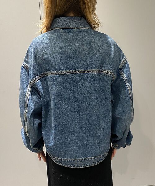 Rouge vif la cle / ルージュ・ヴィフ ラクレ Gジャン・デニムジャケット | 【Levi's/リーバイス】 BALLOON SLEEVE TRCKER　バルー | 詳細14