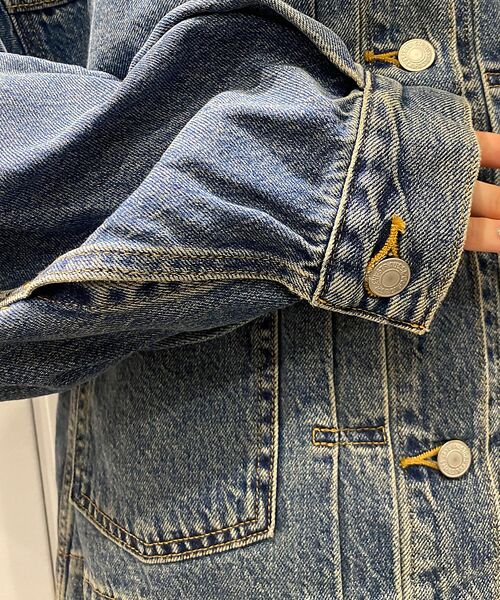 Rouge vif la cle / ルージュ・ヴィフ ラクレ Gジャン・デニムジャケット | 【Levi's/リーバイス】 BALLOON SLEEVE TRCKER　バルー | 詳細16