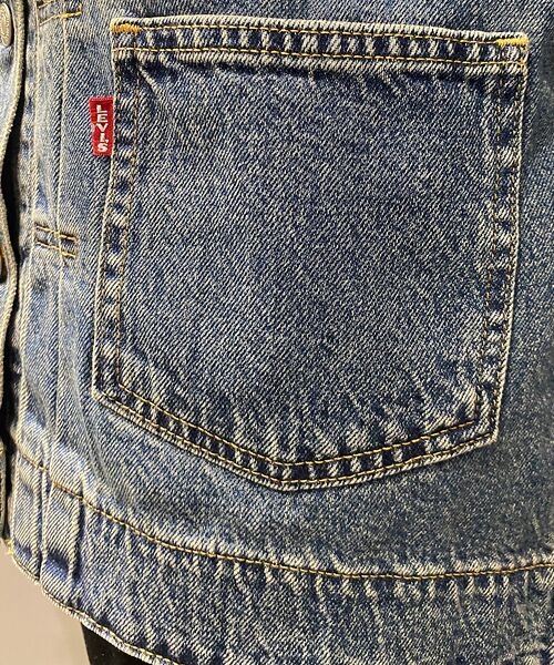 Rouge vif la cle / ルージュ・ヴィフ ラクレ Gジャン・デニムジャケット | 【Levi's/リーバイス】 BALLOON SLEEVE TRCKER　バルー | 詳細17