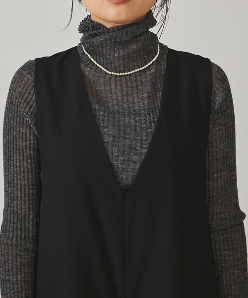 Rouge vif la cle / ルージュ・ヴィフ ラクレ サロペット・オールインワン | 【TICCA/ティッカ】ドットツイストラインコンビネゾン | 詳細14