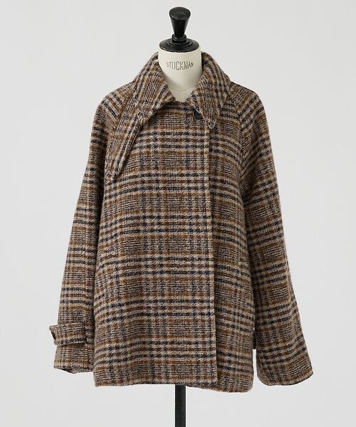 Rouge vif la cle / ルージュ・ヴィフ ラクレ その他アウター | 【2サイズ展開】ウール混ショート丈スライバーコート | 詳細19