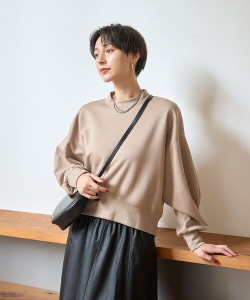 Rouge vif la cle / ルージュ・ヴィフ ラクレ スウェット | 【2025AW新色登場】ダンボールショートスウェット | 詳細1