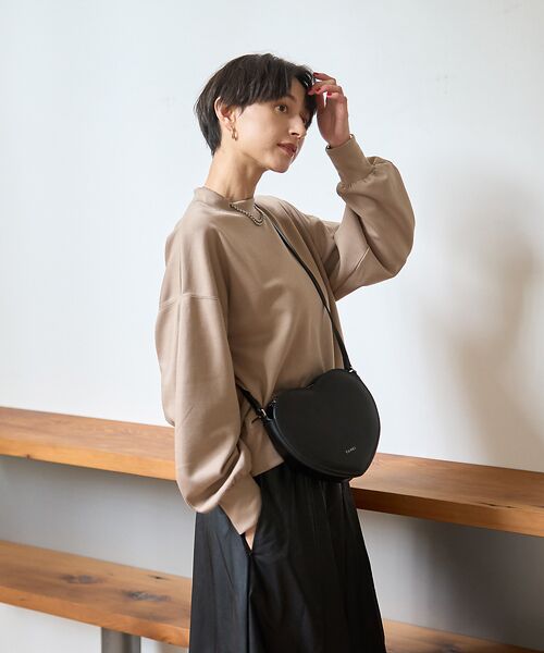 Rouge vif la cle / ルージュ・ヴィフ ラクレ スウェット | 【2025AW新色登場】ダンボールショートスウェット | 詳細4