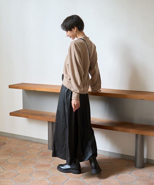 Rouge vif la cle / ルージュ・ヴィフ ラクレ スウェット | 【2025AW新色登場】ダンボールショートスウェット | 詳細7