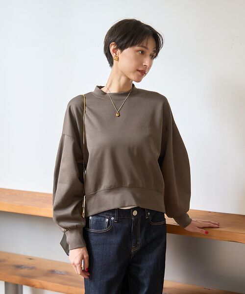 Rouge vif la cle / ルージュ・ヴィフ ラクレ スウェット | 【2025AW新色登場】ダンボールショートスウェット | 詳細8