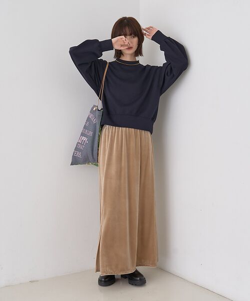 Rouge vif la cle / ルージュ・ヴィフ ラクレ スウェット | 【2025AW新色登場】ダンボールショートスウェット | 詳細26