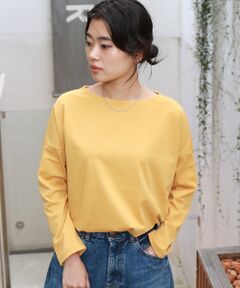 Rouge vif la cle / ルージュ・ヴィフ ラクレ Tシャツ | 【一部店舗限定】エコポリコット天竺プルオーバー/ ロングスリーブTシャツ