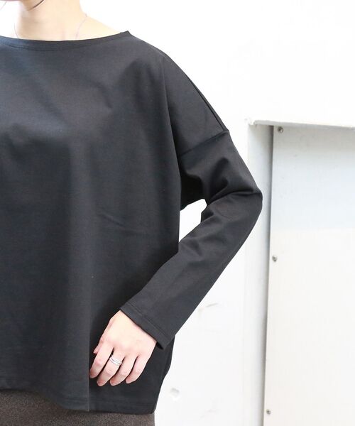 Rouge vif la cle / ルージュ・ヴィフ ラクレ Tシャツ | 【一部店舗限定】エコポリコット天竺プルオーバー/ ロングスリーブTシャツ | 詳細17