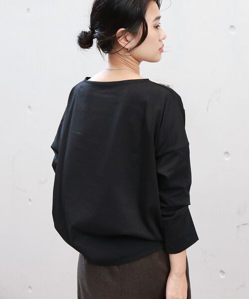 Rouge vif la cle / ルージュ・ヴィフ ラクレ Tシャツ | 【一部店舗限定】エコポリコット天竺プルオーバー/ ロングスリーブTシャツ | 詳細9