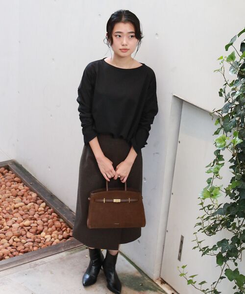 Rouge vif la cle / ルージュ・ヴィフ ラクレ Tシャツ | 【一部店舗限定】エコポリコット天竺プルオーバー/ ロングスリーブTシャツ | 詳細10