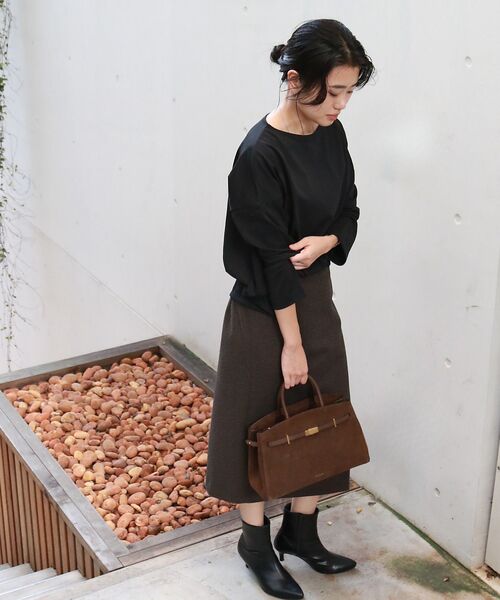 Rouge vif la cle / ルージュ・ヴィフ ラクレ Tシャツ | 【一部店舗限定】エコポリコット天竺プルオーバー/ ロングスリーブTシャツ | 詳細11