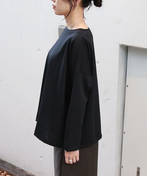 Rouge vif la cle / ルージュ・ヴィフ ラクレ Tシャツ | 【一部店舗限定】エコポリコット天竺プルオーバー/ ロングスリーブTシャツ | 詳細15