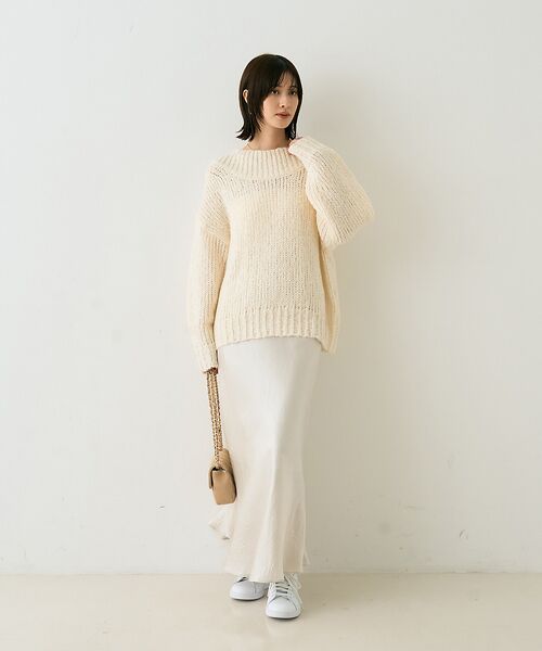 Rouge vif la cle / ルージュ・ヴィフ ラクレ ニット・セーター | ロービングニットプルオーバー | 詳細4