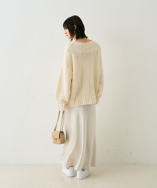 Rouge vif la cle / ルージュ・ヴィフ ラクレ ニット・セーター | ロービングニットプルオーバー | 詳細5