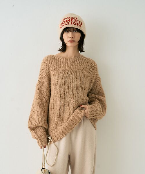 Rouge vif la cle / ルージュ・ヴィフ ラクレ ニット・セーター | ロービングニットプルオーバー | 詳細7