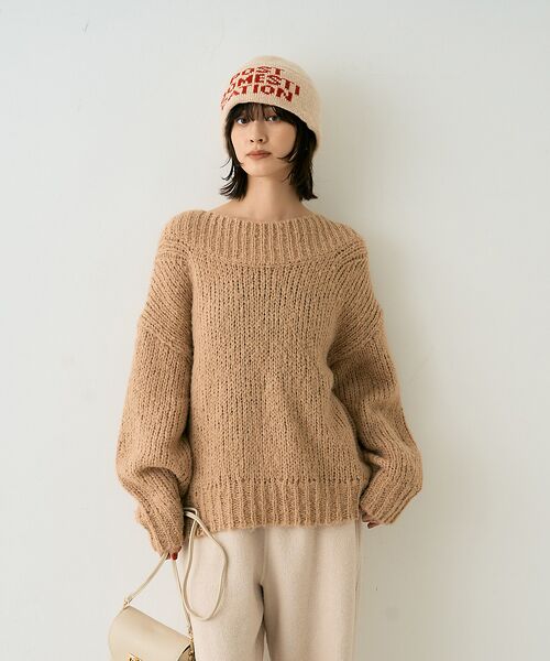 Rouge vif la cle / ルージュ・ヴィフ ラクレ ニット・セーター | ロービングニットプルオーバー | 詳細8