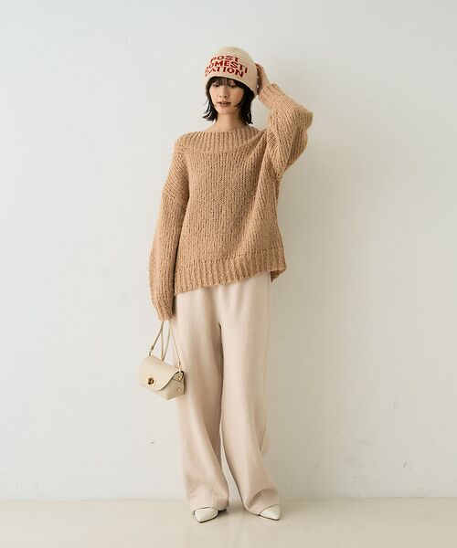 Rouge vif la cle / ルージュ・ヴィフ ラクレ ニット・セーター | ロービングニットプルオーバー | 詳細13