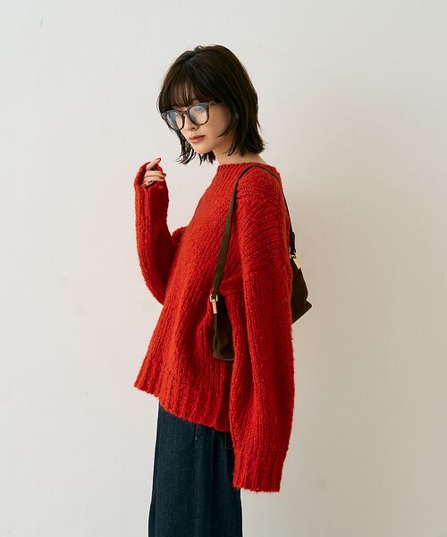 Rouge vif la cle / ルージュ・ヴィフ ラクレ ニット・セーター | ロービングニットプルオーバー | 詳細16