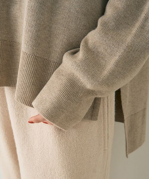 Rouge vif la cle / ルージュ・ヴィフ ラクレ ニット・セーター | ウール混ジャガードロゴニットプルオーバー | 詳細16