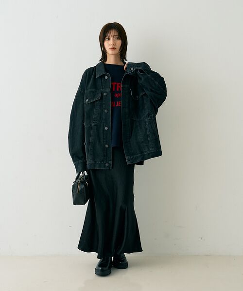 Rouge vif la cle / ルージュ・ヴィフ ラクレ ニット・セーター | ウール混ジャガードロゴニットプルオーバー | 詳細23