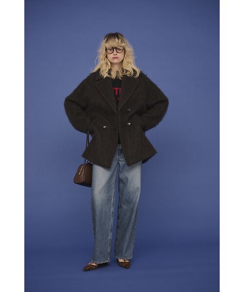 Rouge vif la cle / ルージュ・ヴィフ ラクレ ニット・セーター | ウール混ジャガードロゴニットプルオーバー | 詳細27