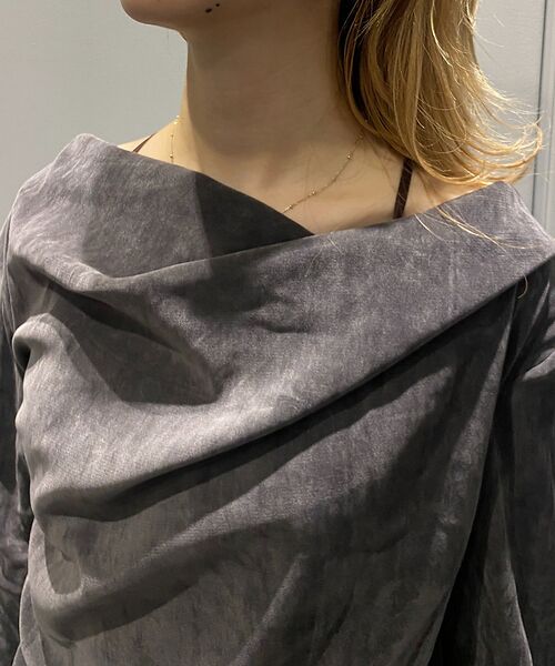 Rouge vif la cle / ルージュ・ヴィフ ラクレ Tシャツ | 【一部店舗限定】シアーベロアドレーププルオーバー | 詳細21