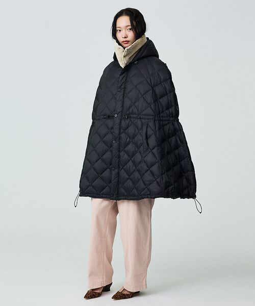 Rouge vif la cle / ルージュ・ヴィフ ラクレ ダウンジャケット・ベスト | 【TAION / タイオン】シティダウンケープ / ダウンベスト | 詳細7