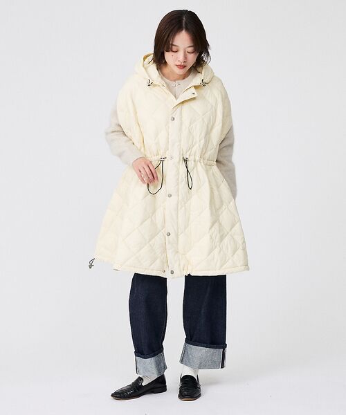 Rouge vif la cle / ルージュ・ヴィフ ラクレ ダウンジャケット・ベスト | 【TAION / タイオン】シティダウンケープ / ダウンベスト | 詳細20