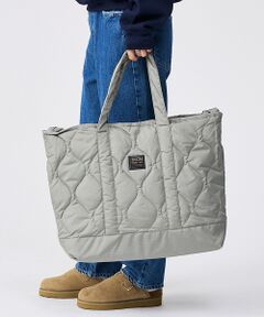 Rouge vif la cle / ルージュ・ヴィフ ラクレ トートバッグ | 【TAION / タイオン】ミリタリー ジップ ダウントートバッグM / 大容量