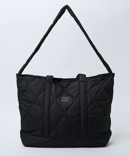 Rouge vif la cle / ルージュ・ヴィフ ラクレ トートバッグ | 【TAION / タイオン】ミリタリー ジップ ダウントートバッグM / 大容量 | 詳細12