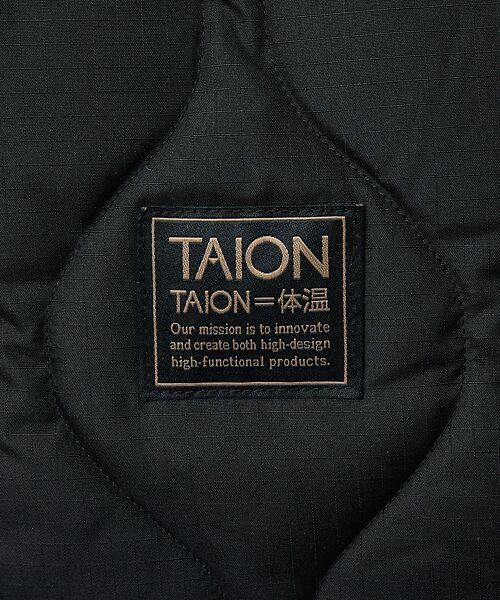 Rouge vif la cle / ルージュ・ヴィフ ラクレ トートバッグ | 【TAION / タイオン】ミリタリー ジップ ダウントートバッグM / 大容量 | 詳細7