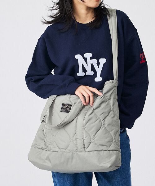 Rouge vif la cle / ルージュ・ヴィフ ラクレ トートバッグ | 【TAION / タイオン】ミリタリー ジップ ダウントートバッグM / 大容量 | 詳細14