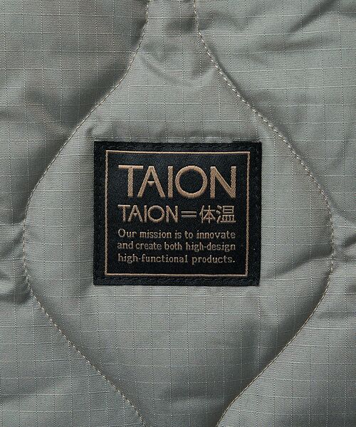 Rouge vif la cle / ルージュ・ヴィフ ラクレ トートバッグ | 【TAION / タイオン】ミリタリー ジップ ダウントートバッグM / 大容量 | 詳細17