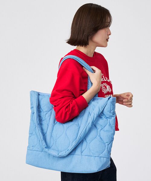 Rouge vif la cle / ルージュ・ヴィフ ラクレ トートバッグ | 【TAION / タイオン】ミリタリー ジップ ダウントートバッグM / 大容量 | 詳細18