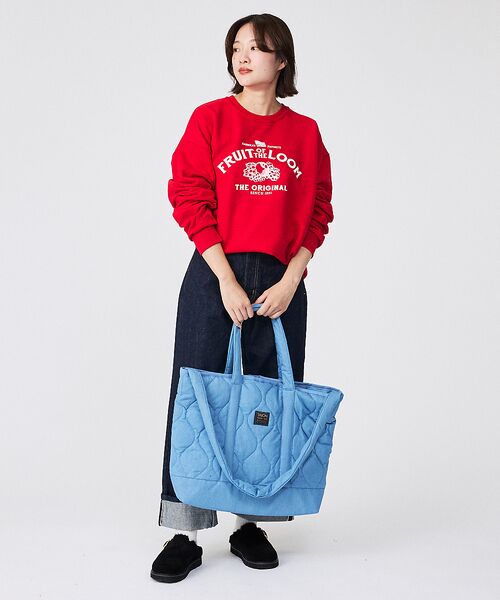 Rouge vif la cle / ルージュ・ヴィフ ラクレ トートバッグ | 【TAION / タイオン】ミリタリー ジップ ダウントートバッグM / 大容量 | 詳細19